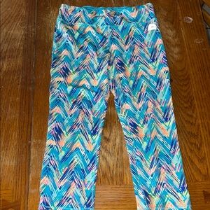 Colorful Kids Zigzag Leggings